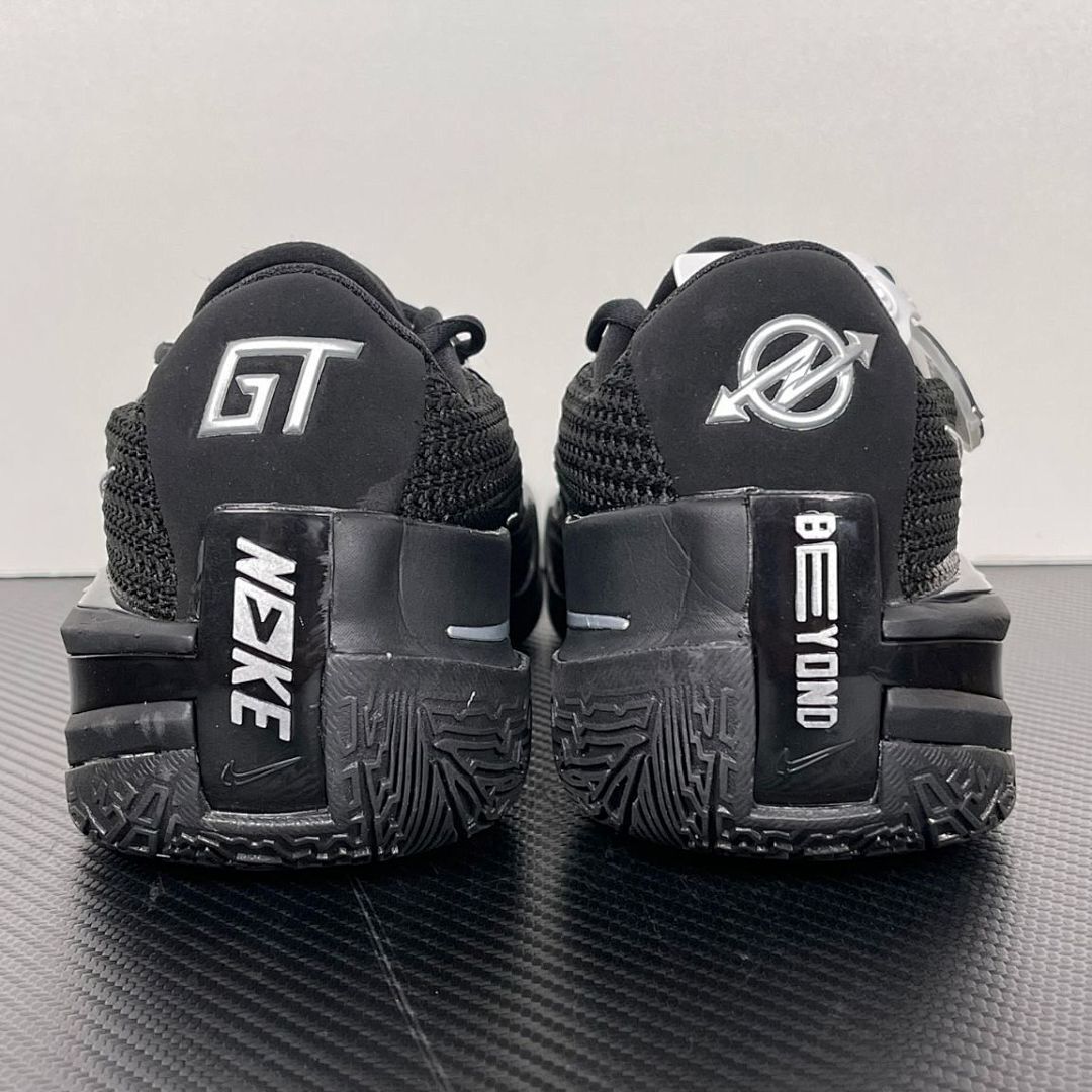 Nike GT Cut 2 Black Metallic Silver Basketball Shoes