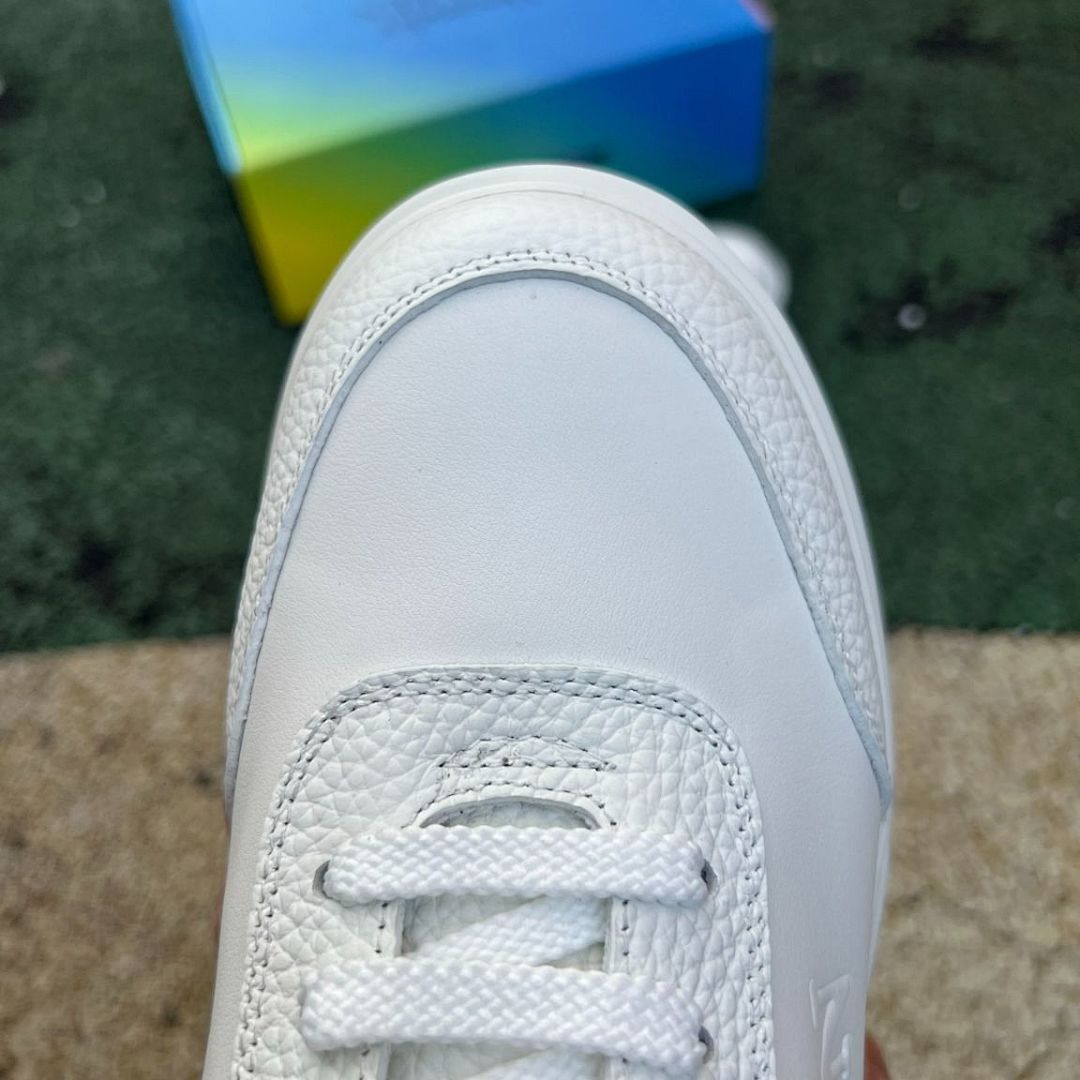Alexander McQueen Oversized Sneaker White Leather Platform Trainers 553770 WHGP7 9000