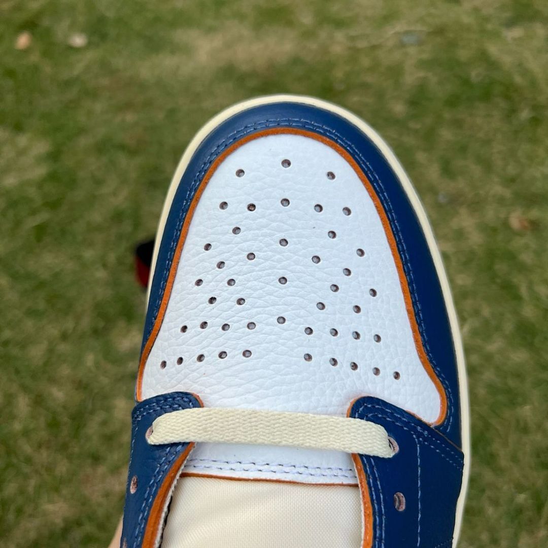 Union LA x Air Jordan 1 Low OG SP Sail Kinetic Green Navy Red Sneakers FD2549-100 Men's Athletic Shoes Collector's Edition