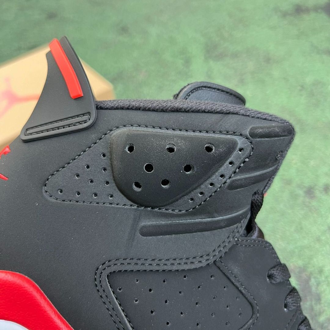 Nike Air Jordan 6 Retro "Black Infrared" Men's Basketball Sneakers 384664-060