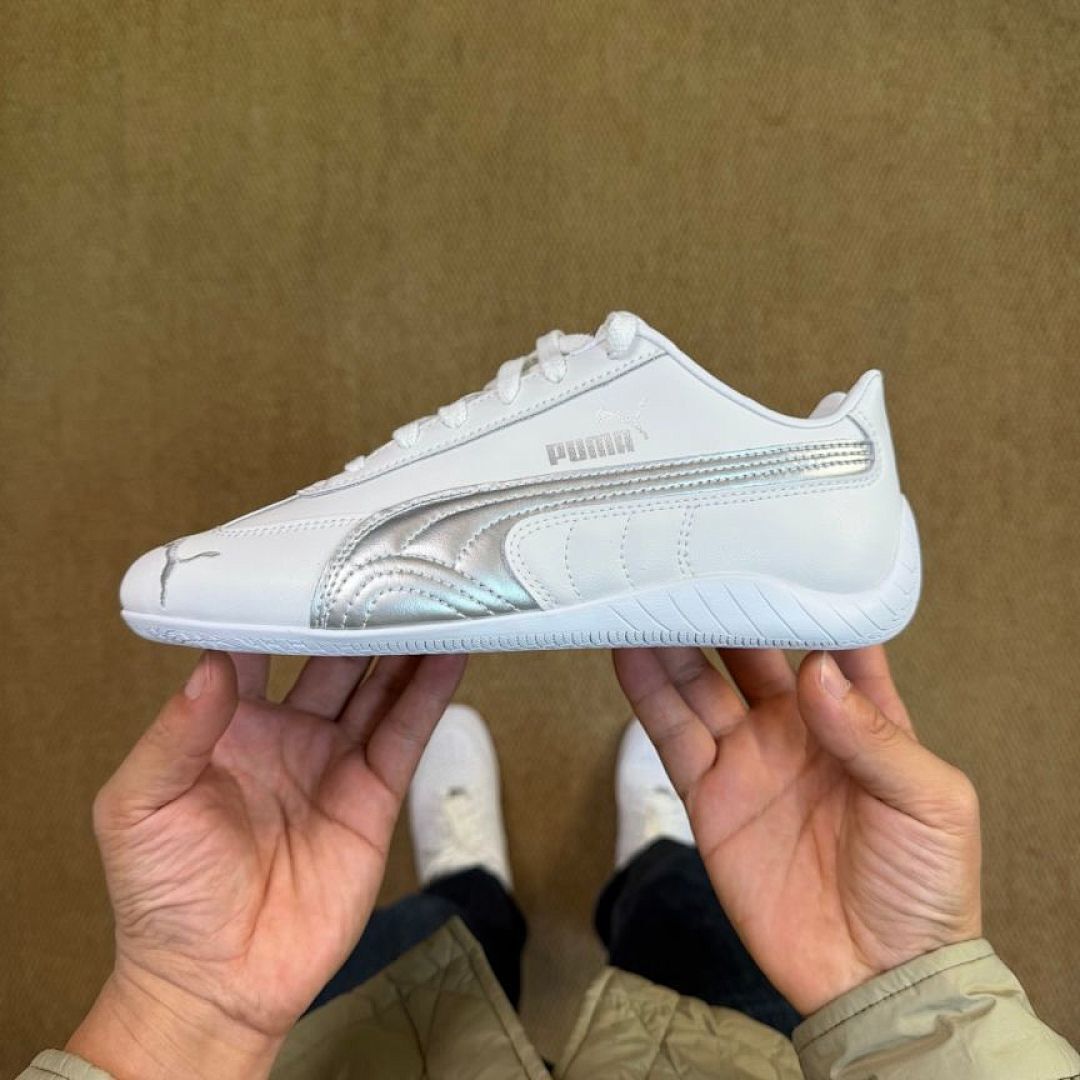 Puma Speedcat LS Motorsport Trainers White Silver 380234-01