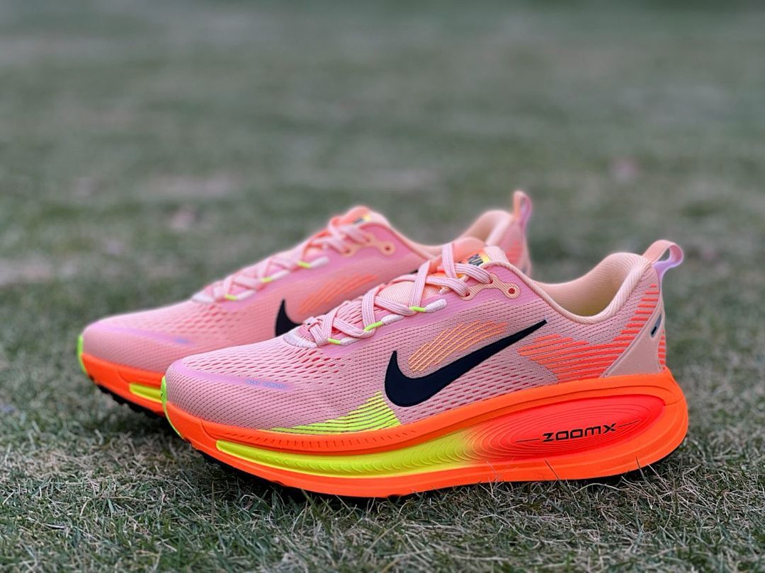 Nike ZoomX Invincible Run Flyknit 3 Peach Cream Bright Crimson Vapor Green Running Shoes