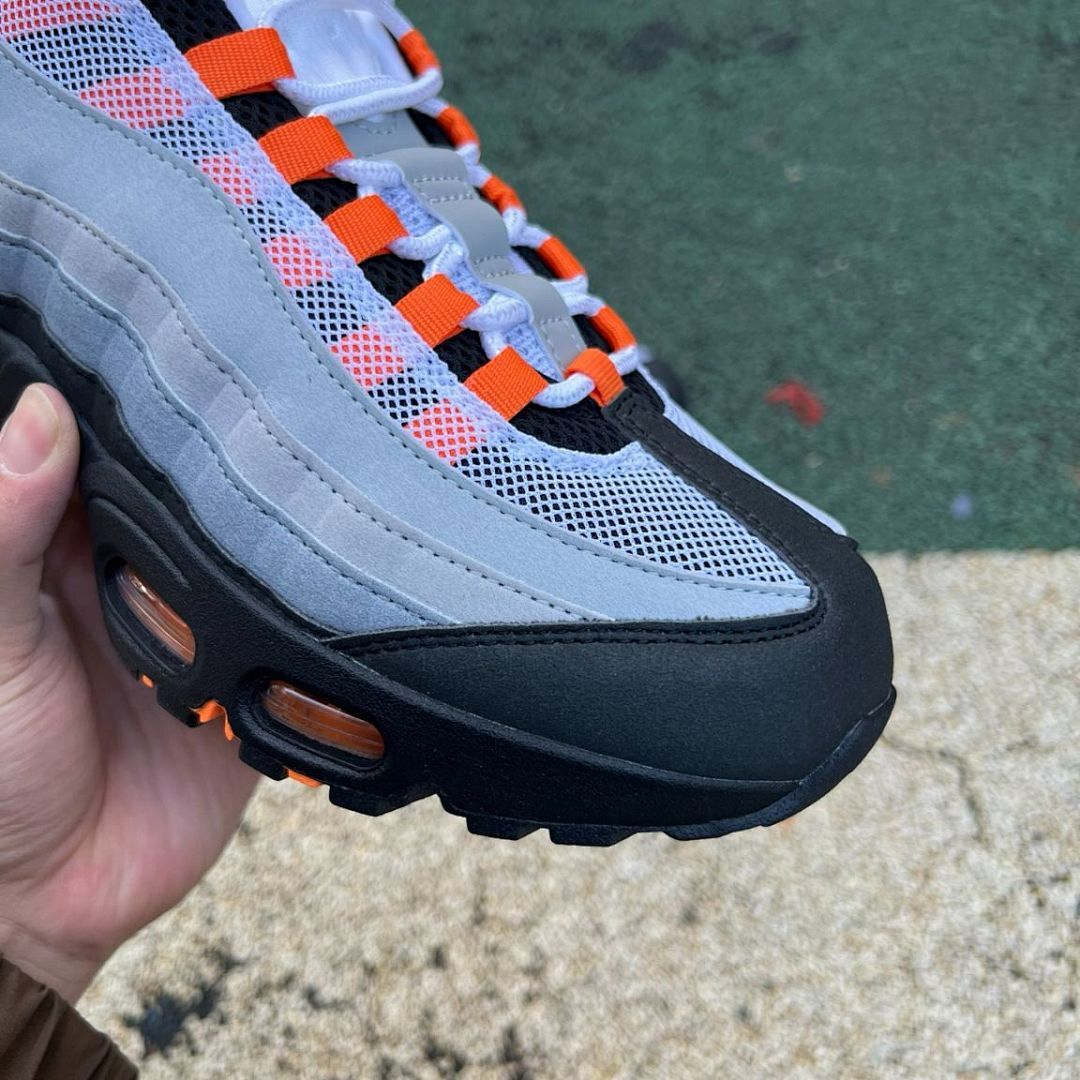 Nike Air Max 95 Total Orange Grey Black