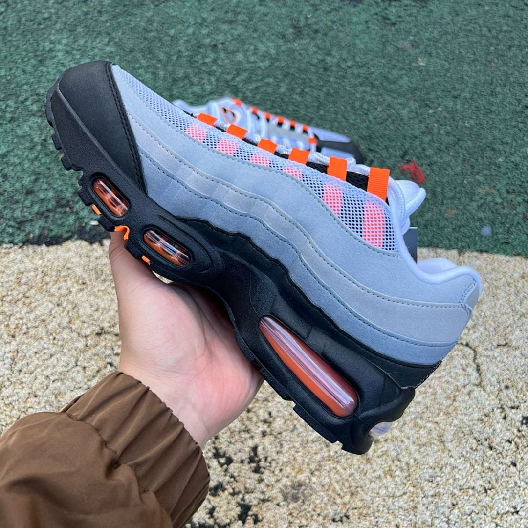 Nike Air Max 95 Total Orange Grey Black