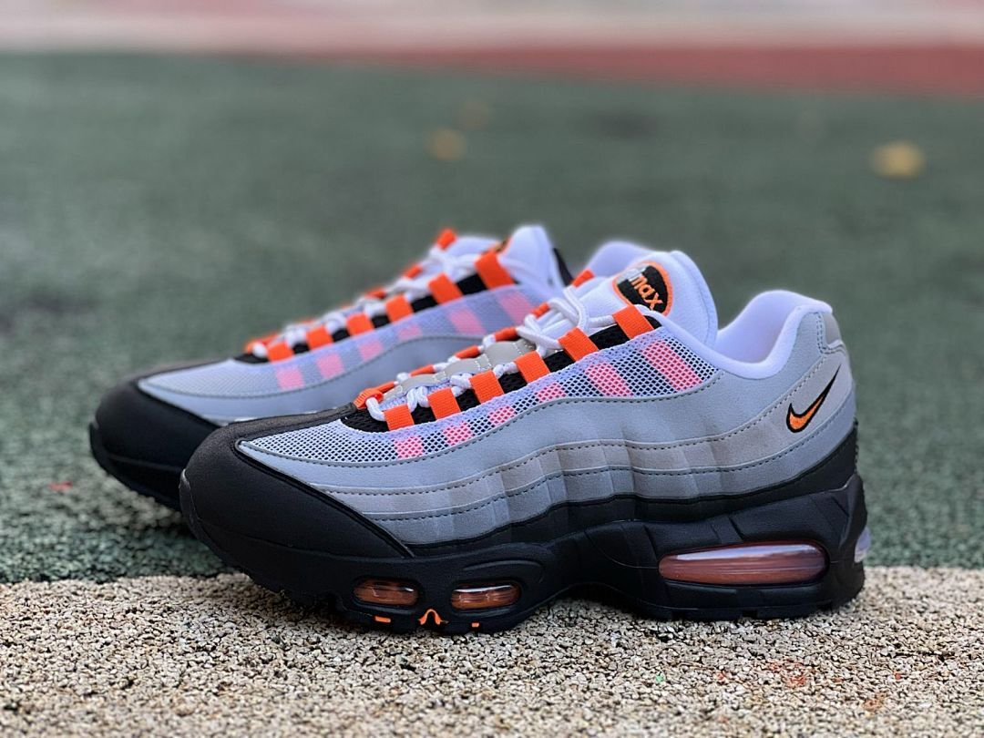 Nike Air Max 95 Total Orange Grey Black