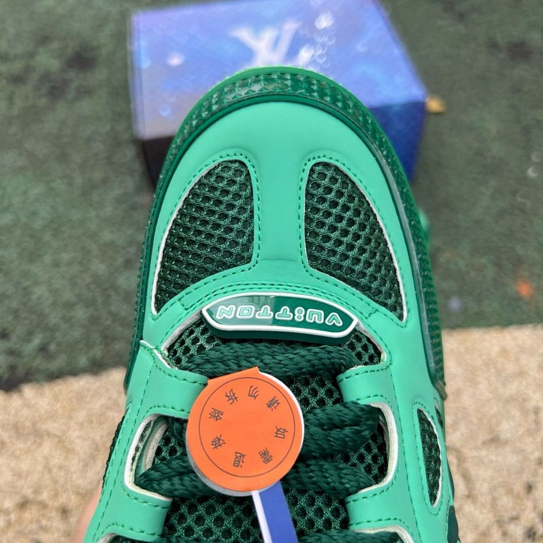 Louis Vuitton LV Skate Sneaker Green 1ACV4W