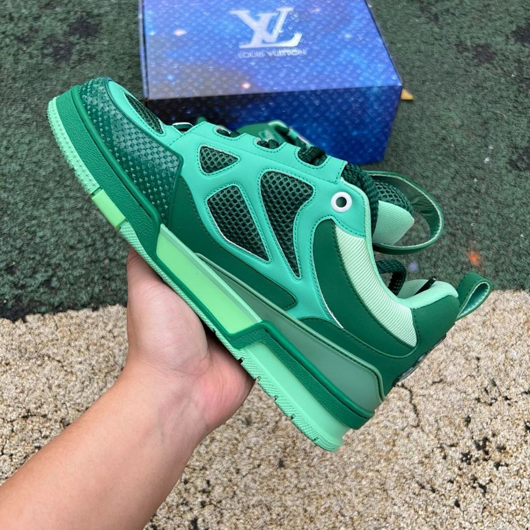 Louis Vuitton LV Skate Sneaker Green 1ACV4W