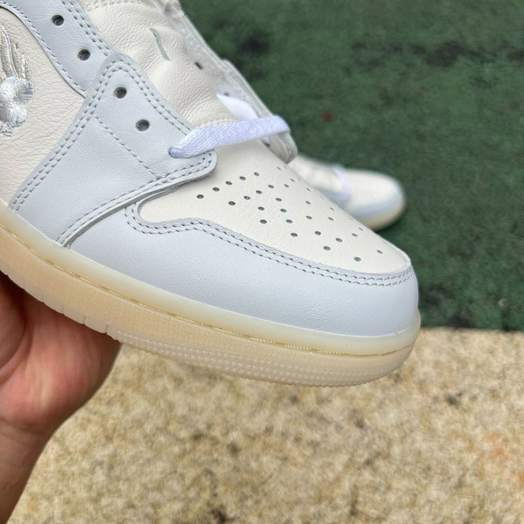 Air Jordan 1 Low OG Year of the Rabbit Sail Grey Fog DV1312-200 Men's Women's Lifestyle Sneakers