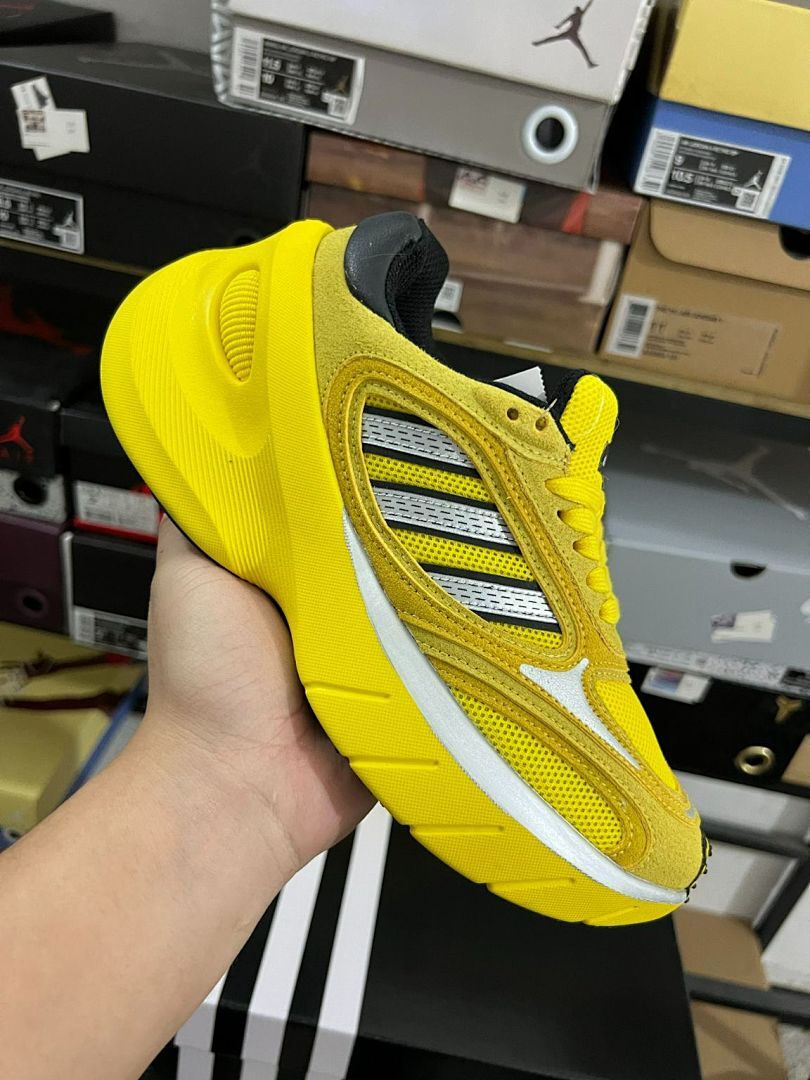 adidas Orketro Pulse Yellow Core Black Cloud White H05593 Men's Women's Lifestyle Running Trainers Sneakers Shoes