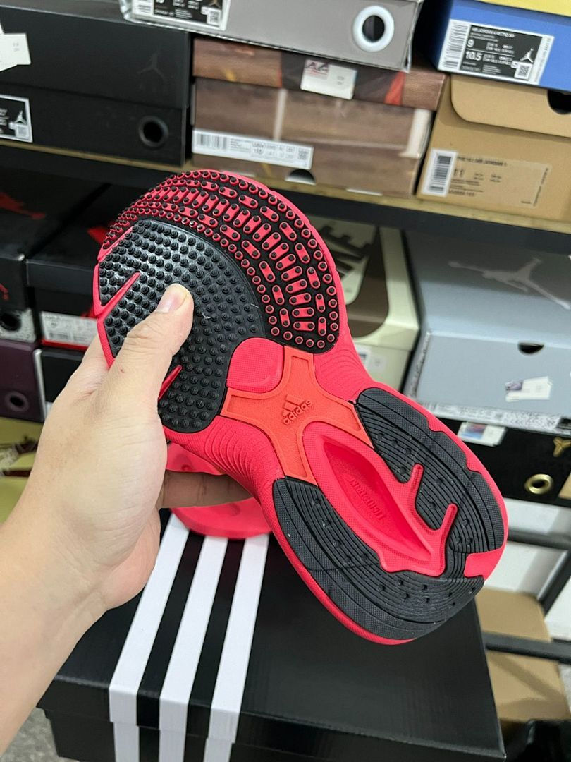 Adidas Oznova Solar Red Bright Orange Core Black HP7919 Men's Lifestyle Sneakers Shoes