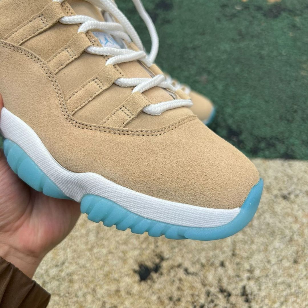 Air Jordan 11 Retro Suede Wheat Icy Sole