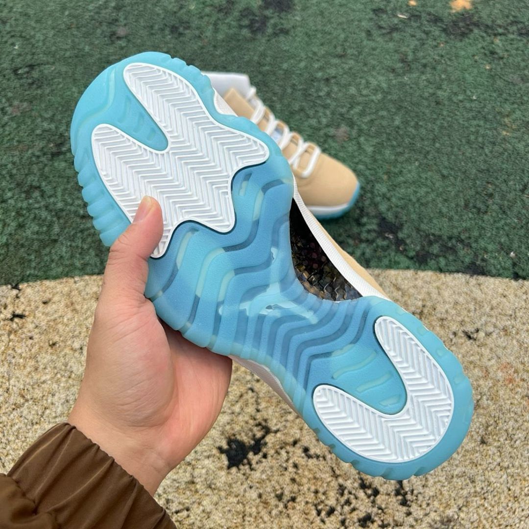 Air Jordan 11 Retro Suede Wheat Icy Sole