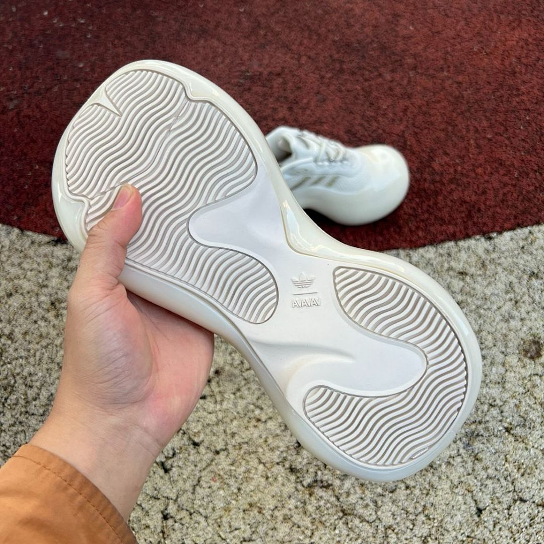 Adidas AdiFOM TRXN Shoes Cloud White IG7453 Unisex Lifestyle Sneakers Chunky Bubble Sole Trainers
