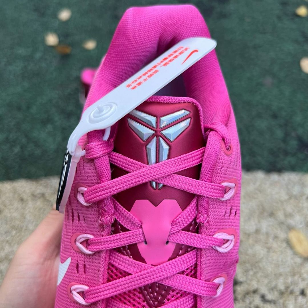 Nike Kobe 9 EM Low Kay Yow Pink Fire Basketball Shoes Sneakers 646701-660