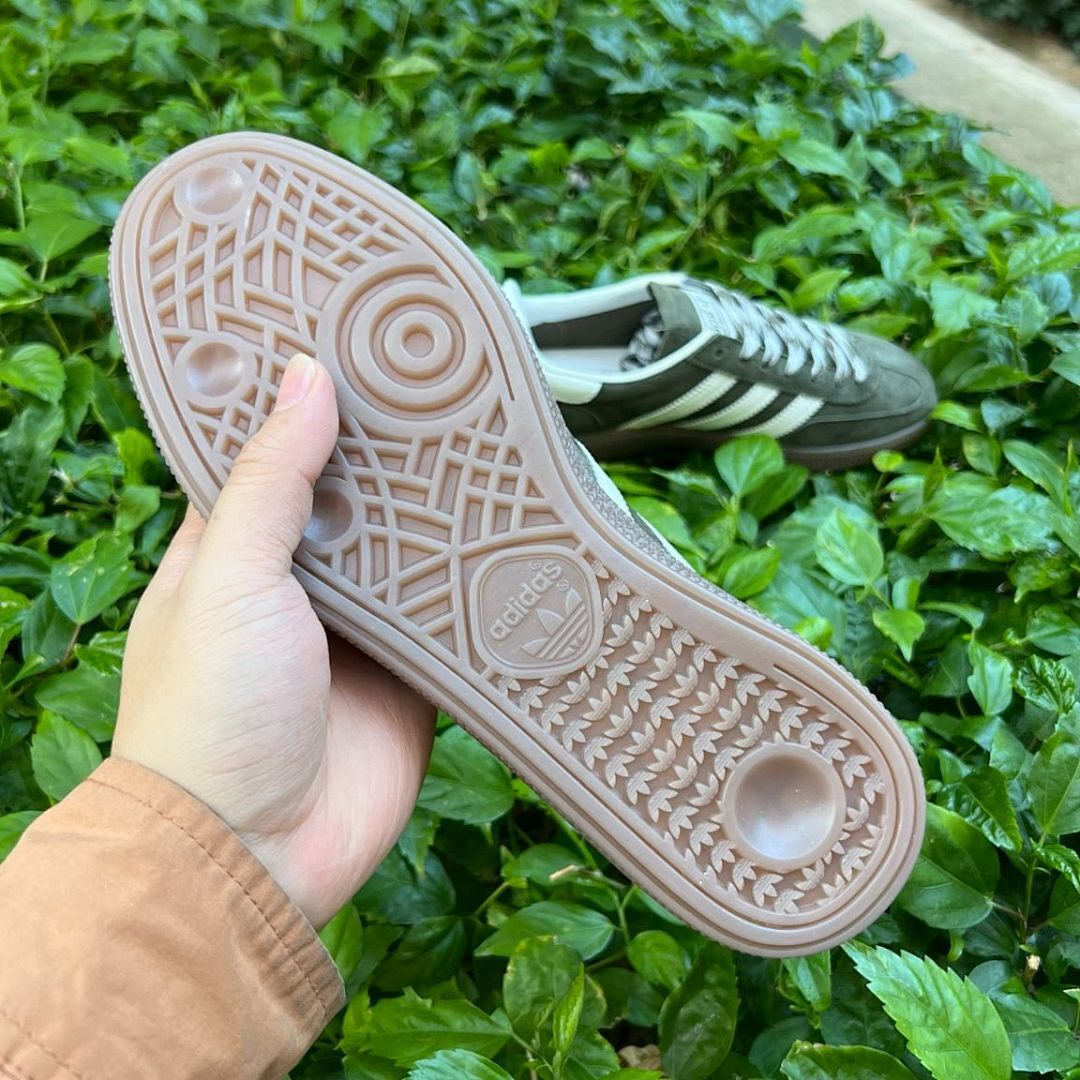 Adidas Spezial Night Green Off White Gum Suede Trainers BD7632 Retro Sneakers Lifestyle Shoes