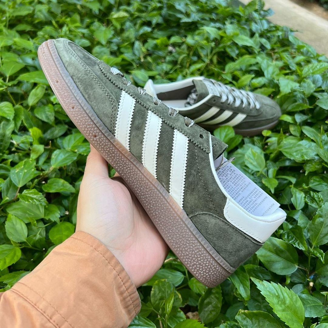 Adidas Spezial Night Green Off White Gum Suede Trainers BD7632 Retro Sneakers Lifestyle Shoes