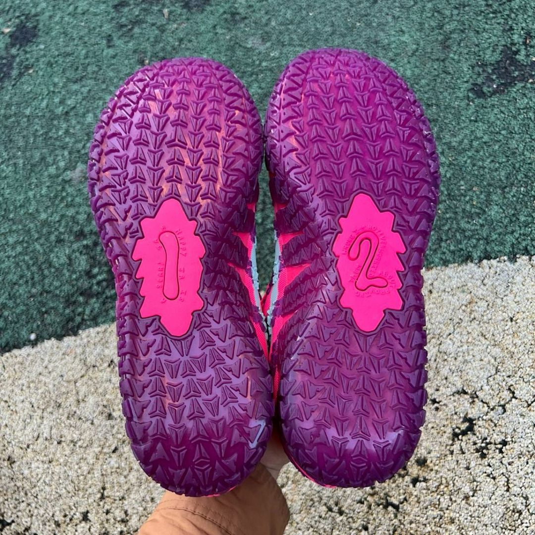 Nike ZoomX Multi-Surface Performance Training Shoes - Fuchsia Blast / Luminous Green / Purple