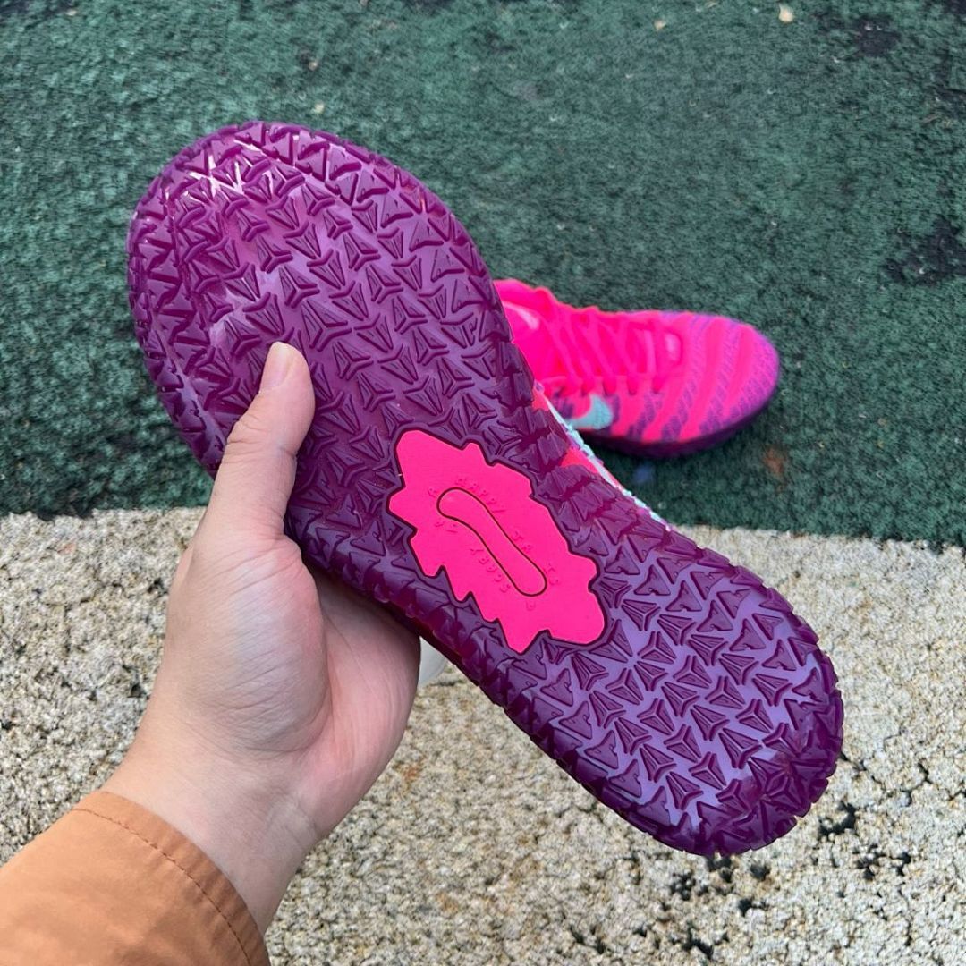 Nike ZoomX Multi-Surface Performance Training Shoes - Fuchsia Blast / Luminous Green / Purple