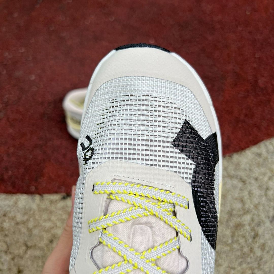On Running Cloudboom Echo 3 Performance Carbon Plate Running Shoes Undyed White Neon Yellow
