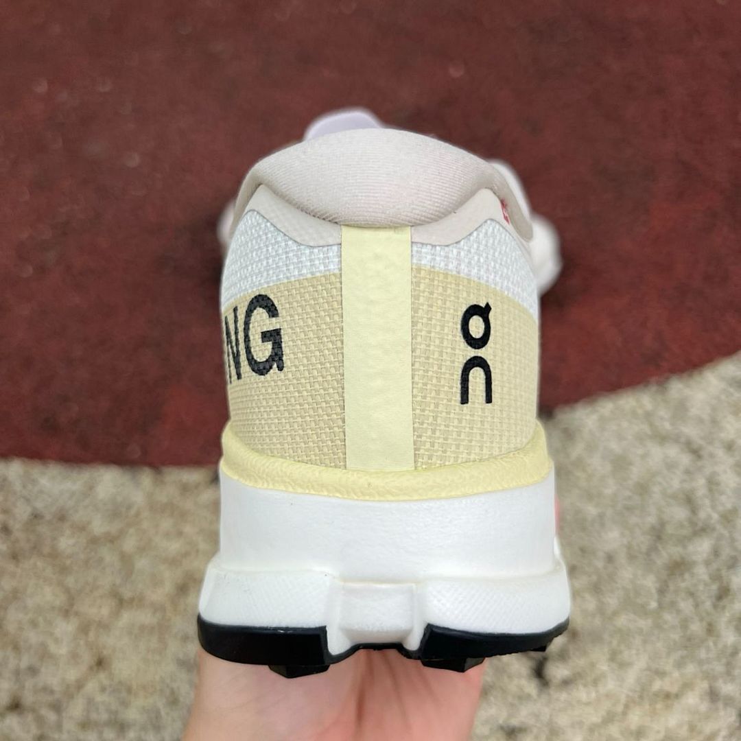 On Running Cloudboom Echo 3 Performance Carbon Plate Running Shoes Undyed White Neon Yellow