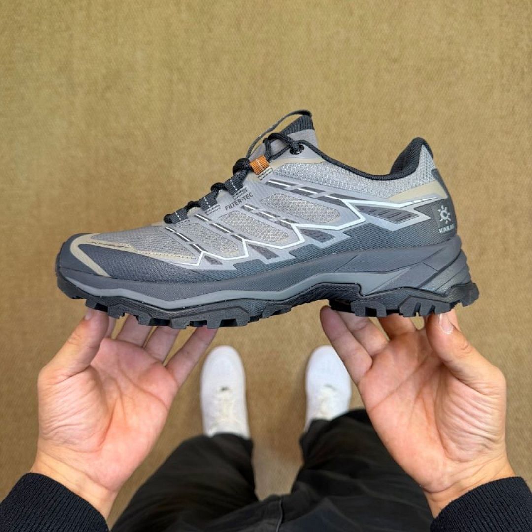 KAILAS FILTER-TEC Waterproof Breathable Men's Trail Running Hiking Shoes Grey
