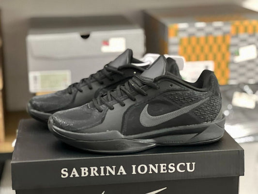 Nike Sabrina 1 Black Dark Grey Basketball Shoes - Sabrina Ionescu Signature Sneaker DX6785-002