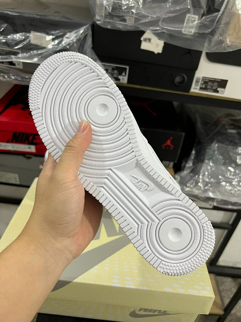 Nike Air Force 1 Low KAWS Custom White Multicolor Neon Stripes Shoes