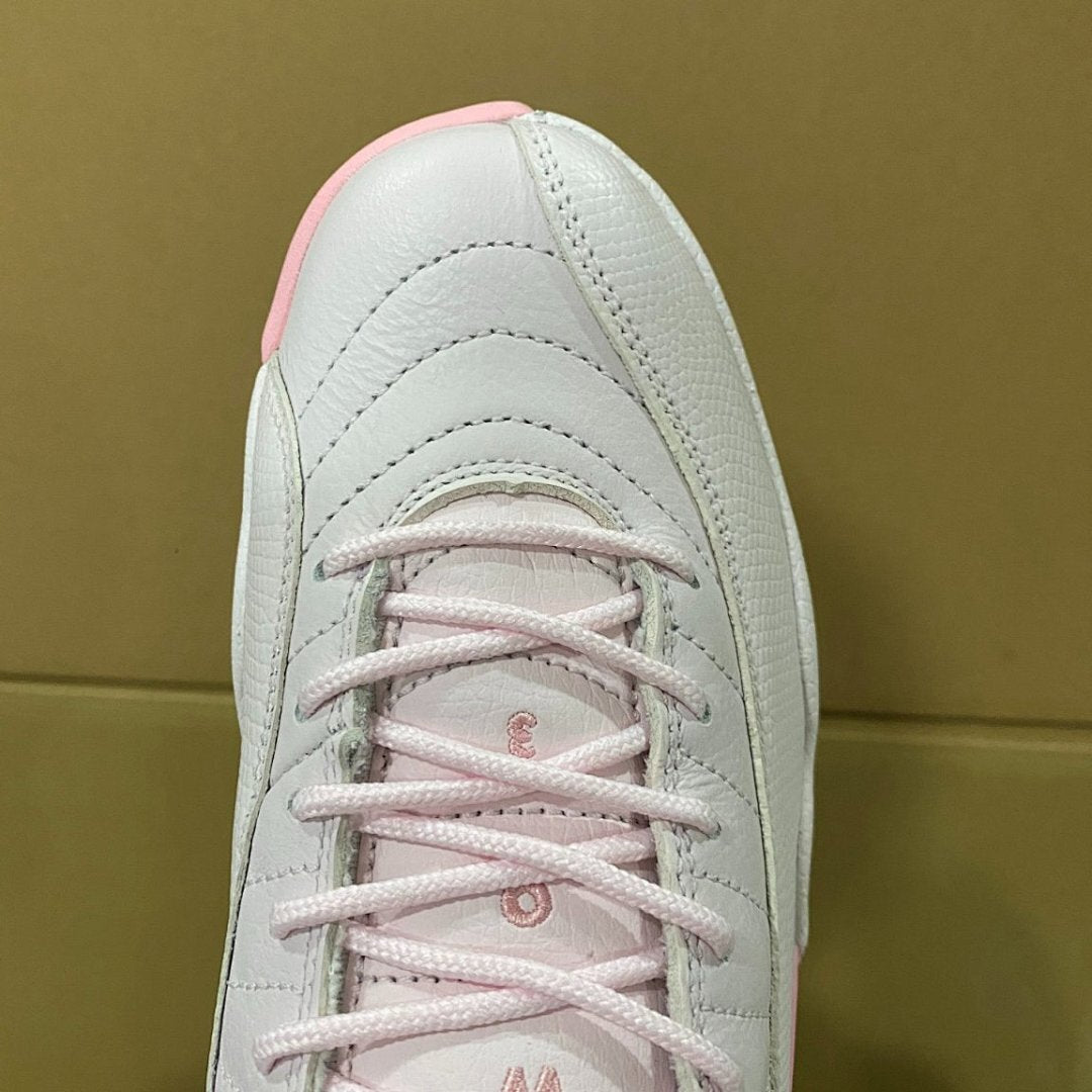 Nike Air Jordan 12 Retro GS Pearl Pink Soft Pink Grade School Sneakers 510815 600