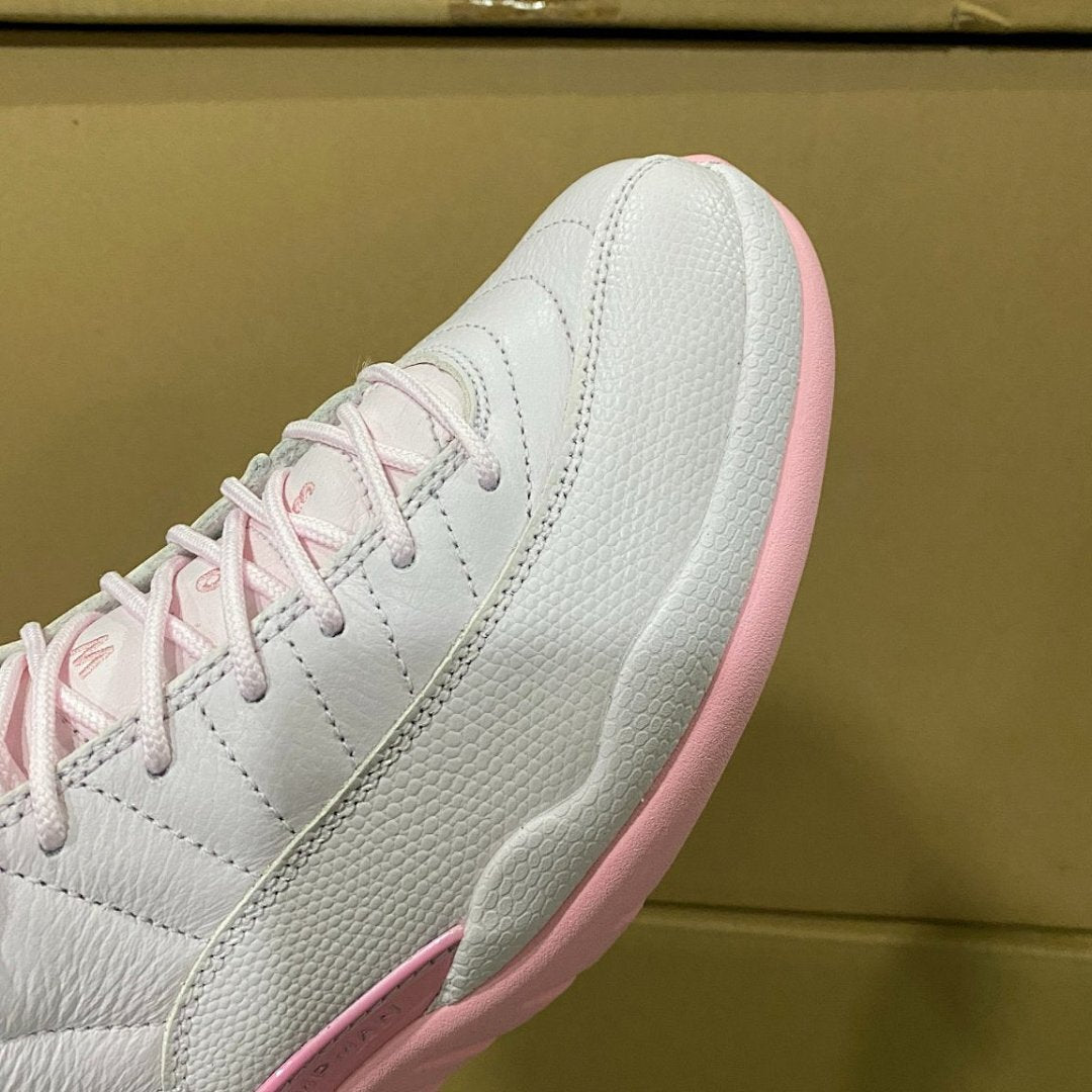 Nike Air Jordan 12 Retro GS Pearl Pink Soft Pink Grade School Sneakers 510815 600