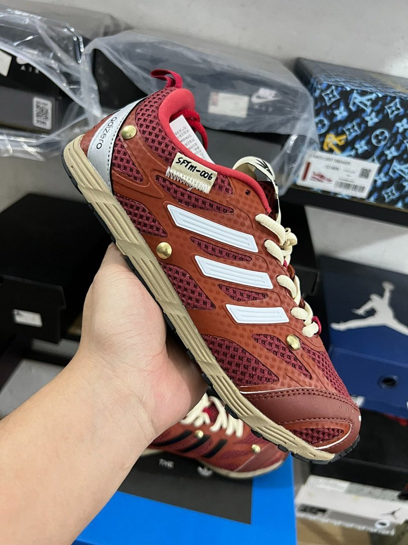 Adidas S.F.T.M. Still From The Moment Adizero Type 006 Mars Red Terracotta Running Sneakers SFTM-006