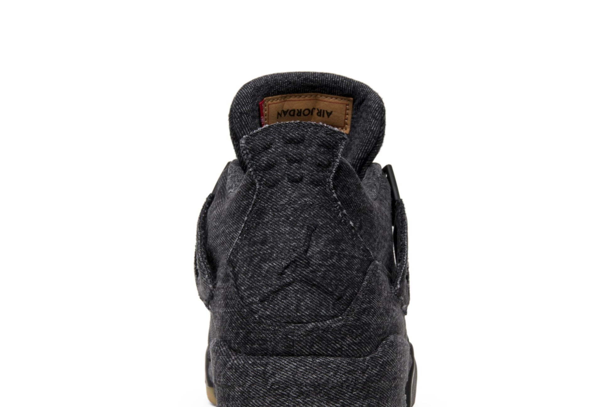 Levis X Air Jordan 4 Retro Black Denim ( Blank Tag ) AO2571-001
