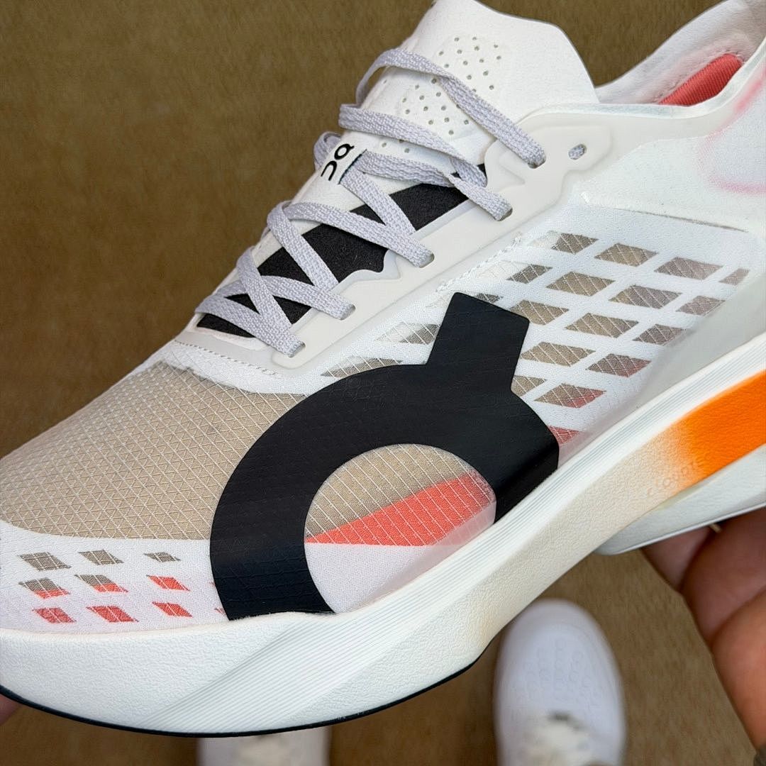 On Cloudboom Echo 3 Performance Running Shoes White Black Flame
