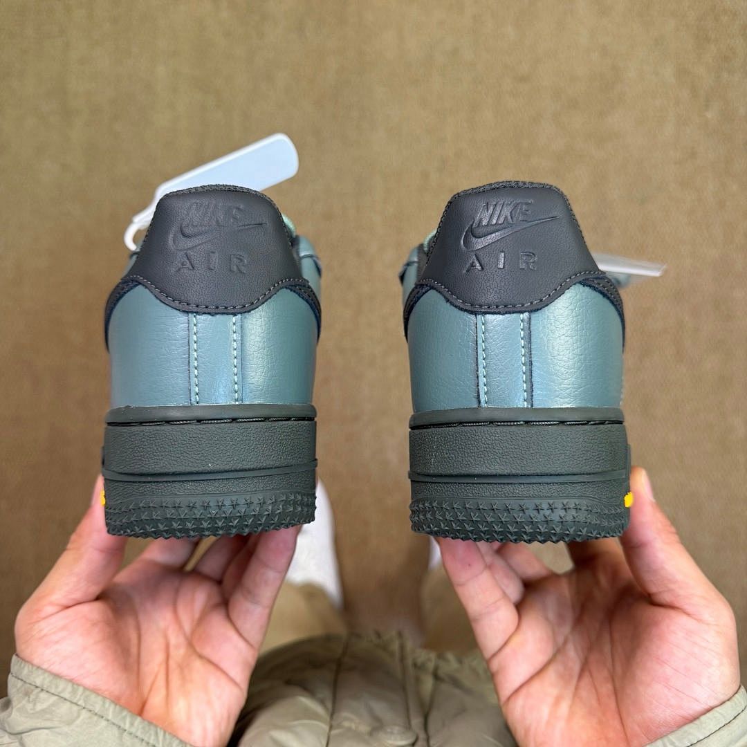 Nike Air Force 1 Low Platform Vibram 'Dusty Green Obsidian'