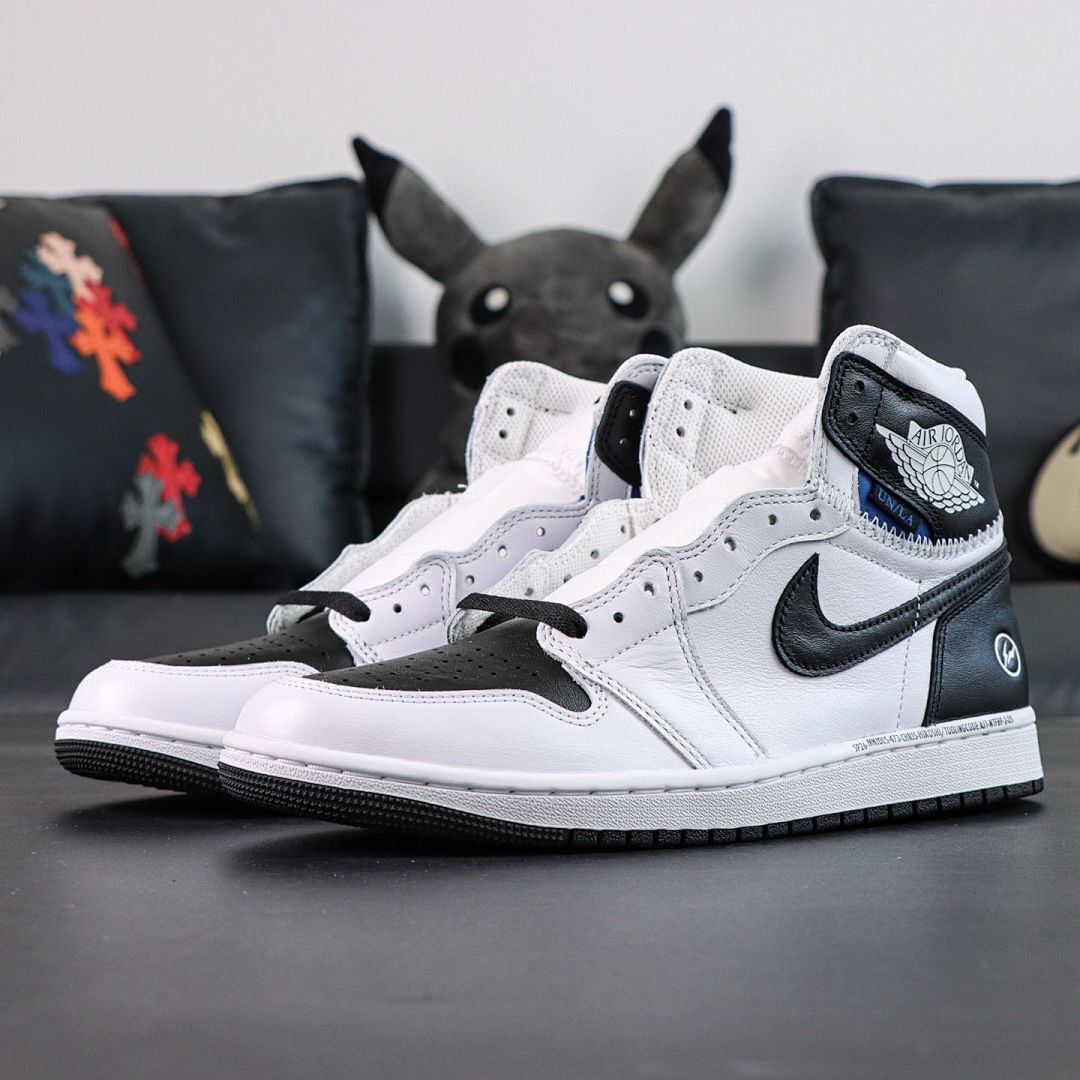 Nike Air Jordan 1 Retro High Union LA Black Toe White Black BV1300-106