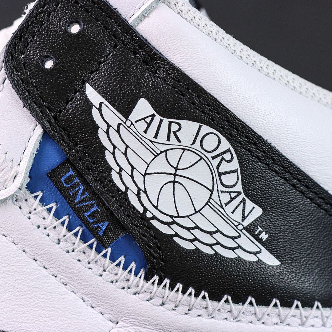 Nike Air Jordan 1 Retro High Union LA Black Toe White Black BV1300-106