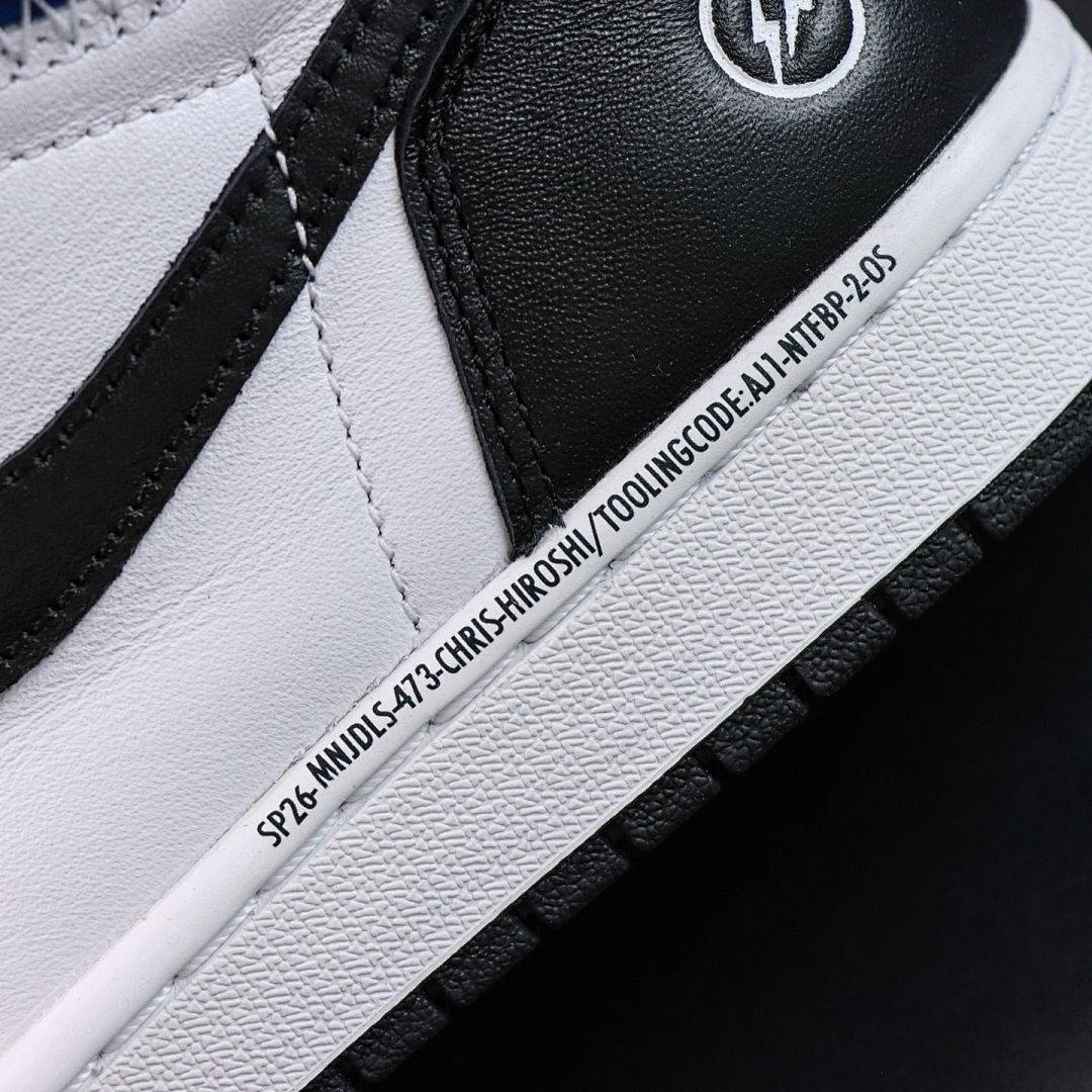Nike Air Jordan 1 Retro High Union LA Black Toe White Black BV1300-106