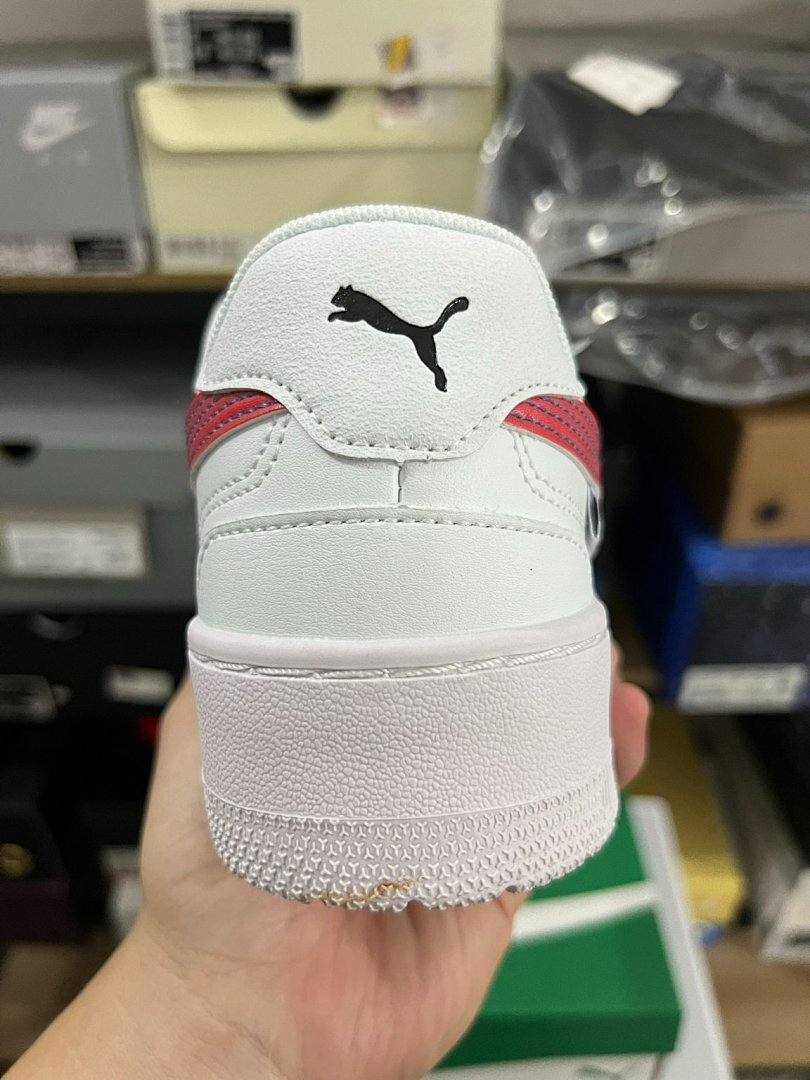 Puma BMW M Motorsport CA Match White Trainers Shoes Sneakers 307393_01
