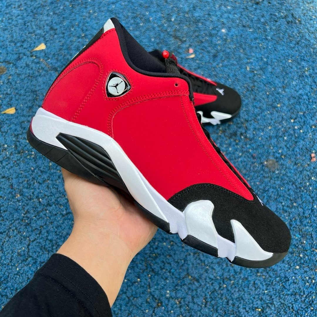 Nike Air Jordan 14 Retro Gym Red Black White Mens Basketball Shoes Sneakers 487471-600