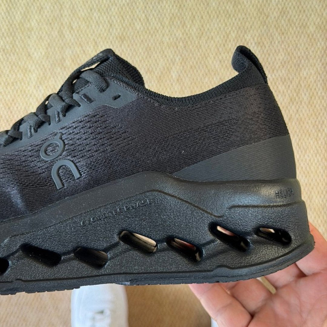 On Running CloudTec Phase Triple Black Running Shoes 32.99268