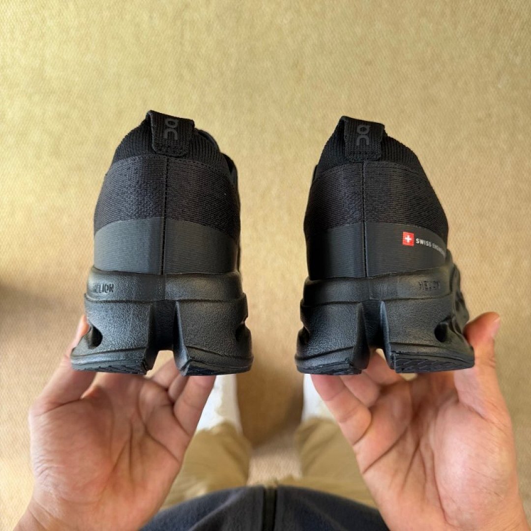 On Running CloudTec Phase Triple Black Running Shoes 32.99268