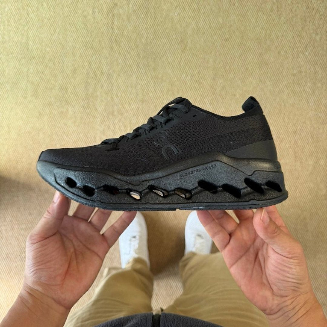On Running CloudTec Phase Triple Black Running Shoes 32.99268