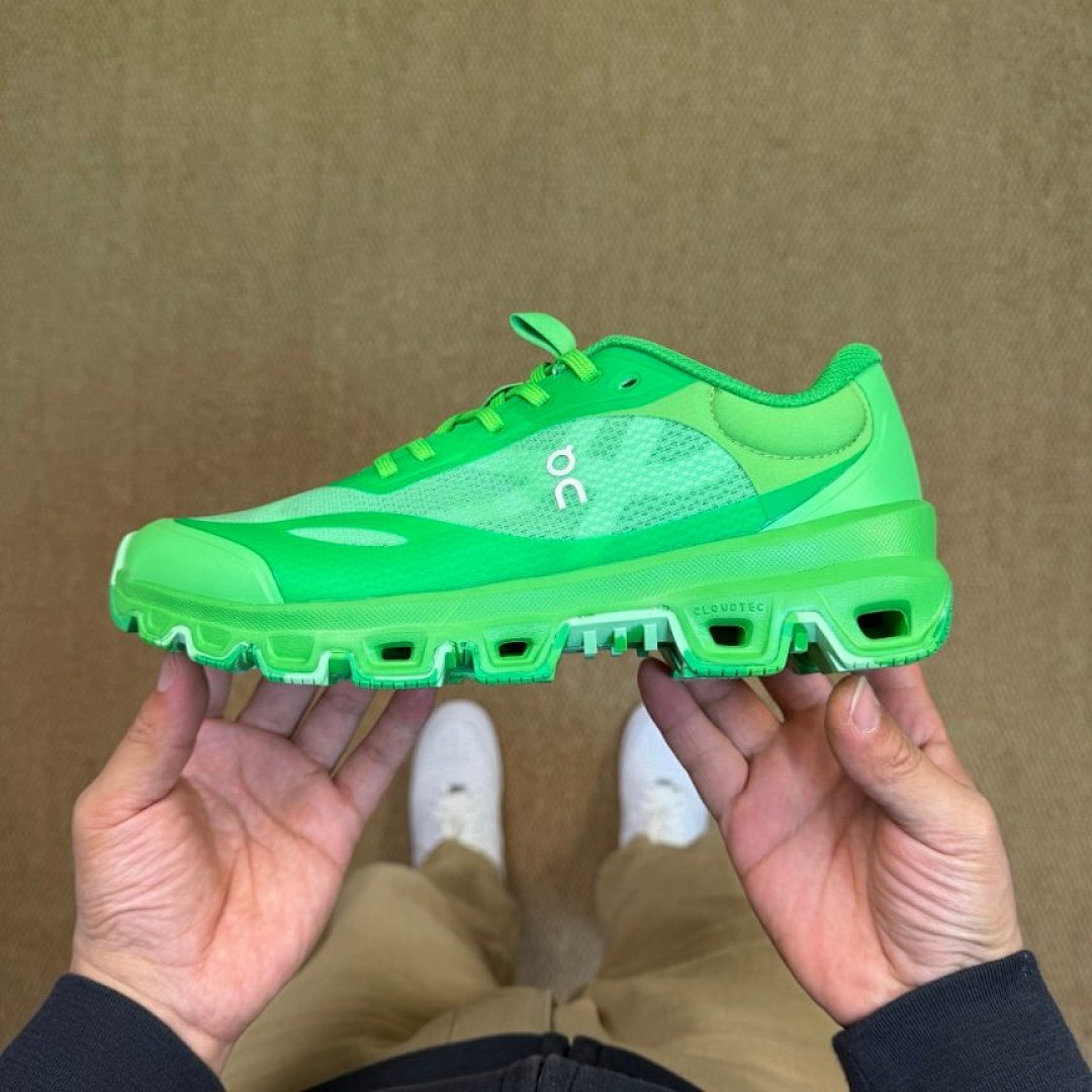 On Cloudmonster Running Shoes Neon Green CloudTec Max Cushion 61.99026