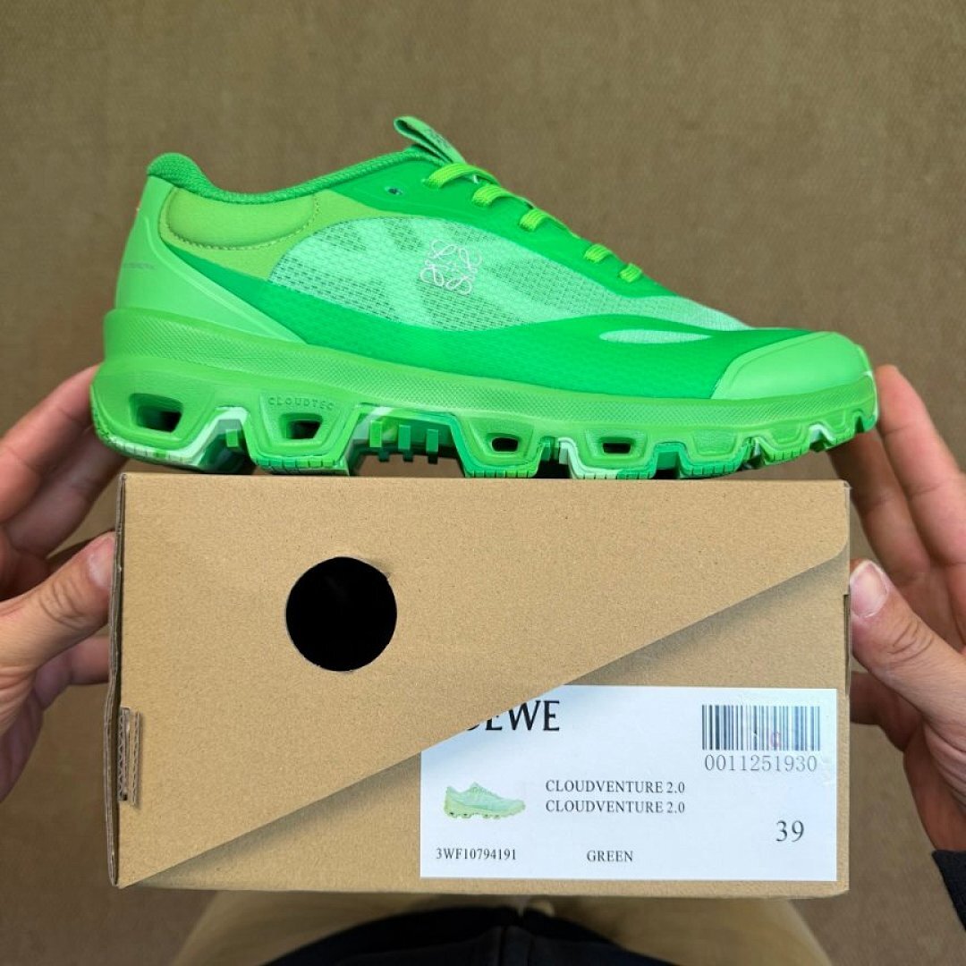 On Cloudmonster Running Shoes Neon Green CloudTec Max Cushion 61.99026