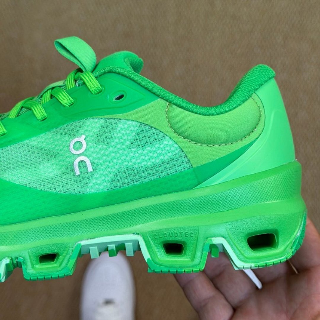 On Cloudmonster Running Shoes Neon Green CloudTec Max Cushion 61.99026