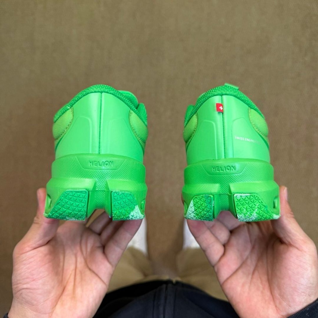 On Cloudmonster Running Shoes Neon Green CloudTec Max Cushion 61.99026