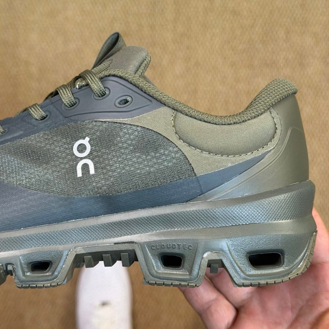 On Cloudtilt CloudTec Phase Walking Shoes Jungle Green Olive