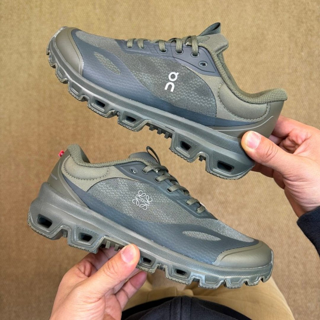 On Cloudtilt CloudTec Phase Walking Shoes Jungle Green Olive