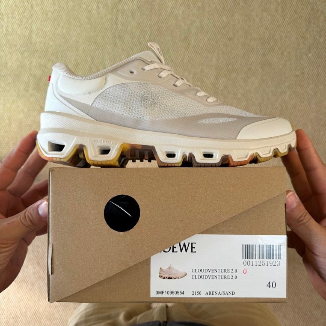 On Running Cloudmonster Undyed Linen Max Cushion Road Running Shoes 61.99026