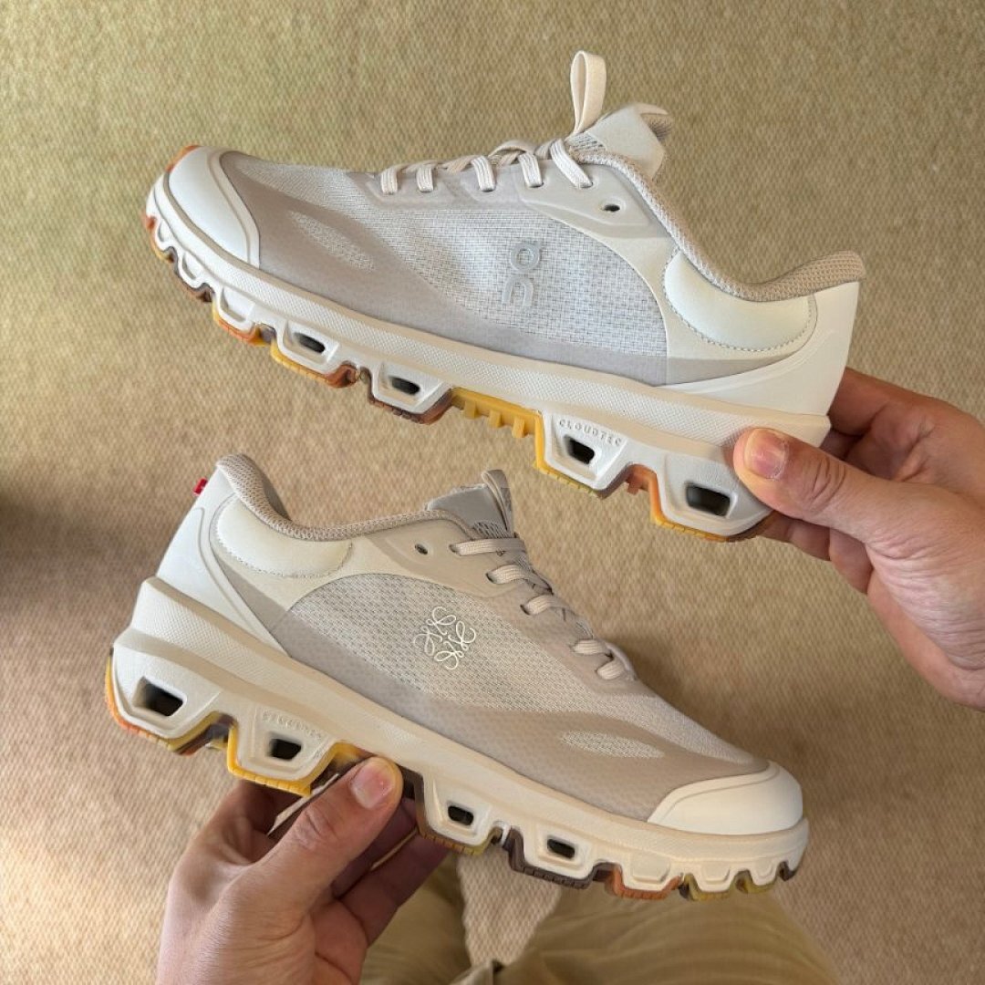 On Running Cloudmonster Undyed Linen Max Cushion Road Running Shoes 61.99026