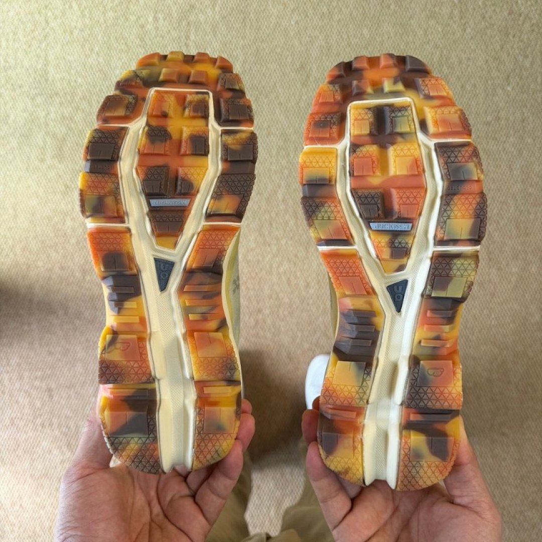 On Cloudmonster Running Shoes - Lemon Frost Pale Yellow Max Cushion Performance Trainers